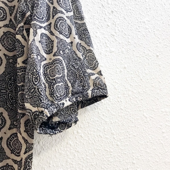 The Limited blouse top size large tan and black - Picture 6 of 7